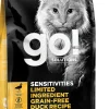 Petcurean GO! Sensitivities LID Grain-Free Duck Recipe Dry Cat Food - 16 lb Bag