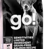 Petcurean GO! Sensitivities LID Grain-Free Small Bite Salmon Recipe Dry Dog Food - 22 lb Bag