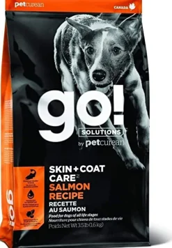 Petcurean GO! SKIN & Coat Salmon Recipe Dry Dog Food - 12 lb Bag