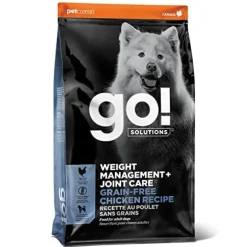Petcurean GO! Weight Management & Joint Care Grain-Free Chicken Dry Dog Food - 22 lb Bag