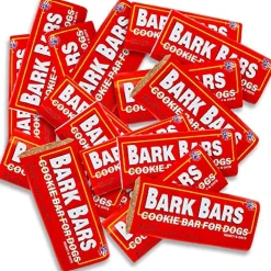 Petknowledgy Bark Bars Honey and Oats Dog Biscuits Treats - Bulk Buy - 1.5 Oz - Case of 24