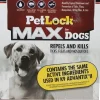 Petlock Ultra Flea & Tick Control for Dogs - 21 - 55 Lbs - 4 Pack