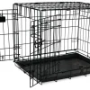 Petmate 2 Door Training Retreat Dog Kennel - Black - 24 in