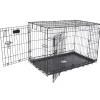 Petmate 2 Door Training Retreat Dog Kennel - Black - 30 in
