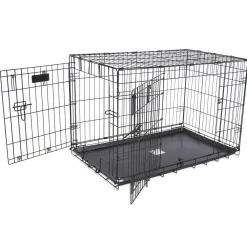 Petmate 2 Door Training Retreat Dog Kennel - Black - 30 in