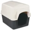 Petmate Barnhome III Dog House Bleached Linen/Black - Large