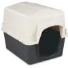 Petmate Barnhome III Dog House Bleached Linen/Black - Small