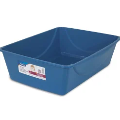 Petmate Basic Cat Litter Pan Mouse - Gray - Jumbo