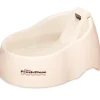 Petmate Deluxe Fresh Flow Fountain For Cats Bleached Linen - Medium