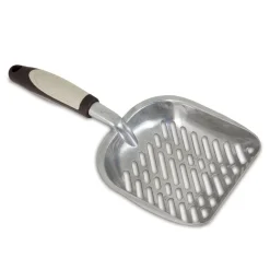Petmate Metal Cat Litter Scoop Light/Dark Brown - One Size