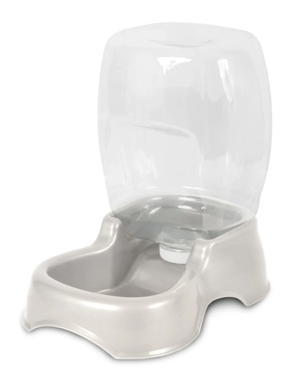 Petmate Pet Cafe Waterer Pearl Silver - Medium