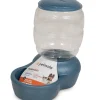 Petmate Replendish Feeder with Microban Pearl Peacock Blue - XXS