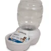 Petmate Replendish Water With Microban - Pearl Silver Grey - XXS