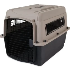 Petmate Ultra Vari Dog Kennel - Taupe, Black - 28 in