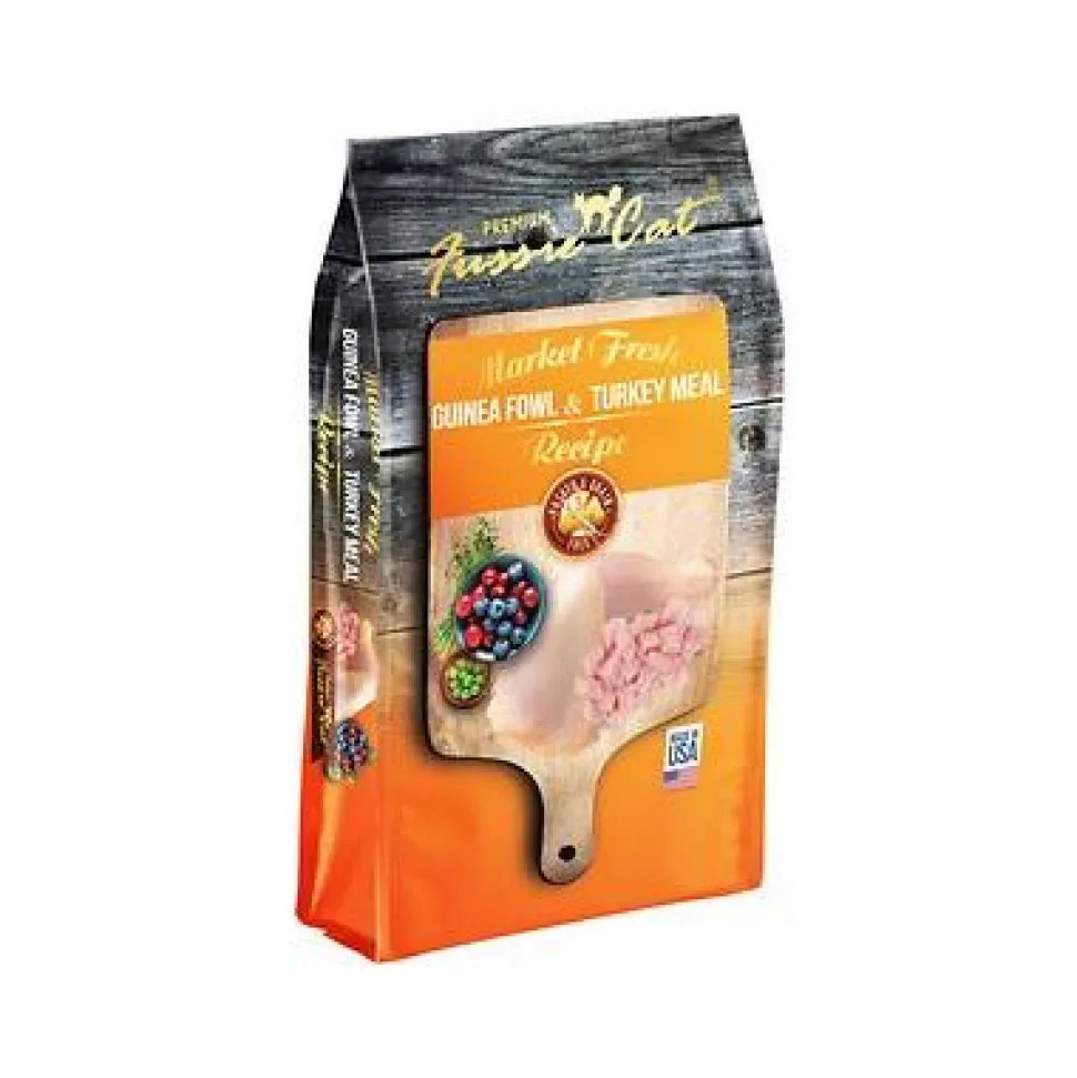 Pets Global Fussie Cat Guineafowl/Turkey Dry Cat Food - 2 lb Bag