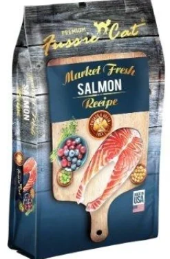 Pets Global Fussie Cat Market Fresh Salmon Formula Dry Cat Food - 10 lb Bag