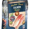Pets Global Fussie Cat Market Fresh Salmon Formula Dry Cat Food - 4 lb Bag