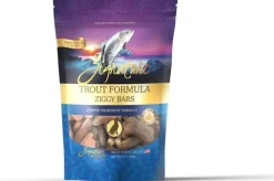 Pets Global Grain-Free Ziggy Bars Zignature Trout Formula Biscuit Dog Treats - 12 oz Bag