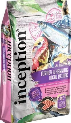 Pets Global Inception Cat Food Turkey with Herring Recipe Dry Cat Food - 13.5 lb Bag