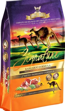 Pets Global Zignature Kangaroo Formula Small Bites Dry Dog Food - 13.5 lb Bag