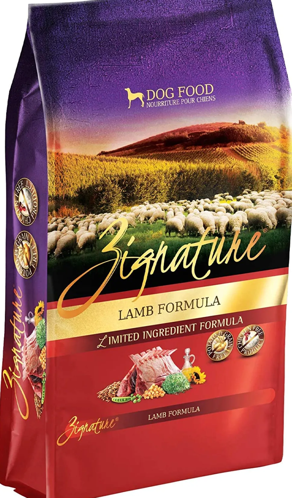 Pets Global Zignature Lamb Formula Dry Dog Food - 25 lb Bag