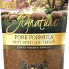 Pets Global Zignature Pork Soft Moist Treats For Dog - 4 Oz