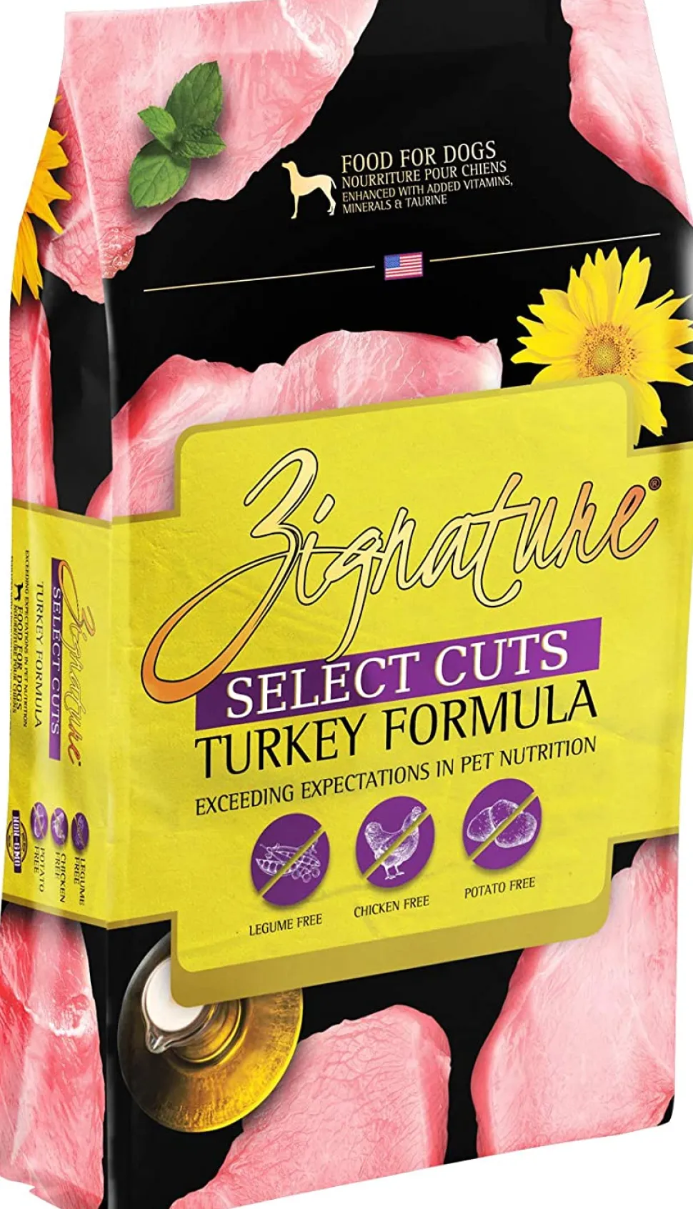 Pets Global Zignature Select Cuts Turkey Formula Dry Dog Food - 12.5 lb Bag
