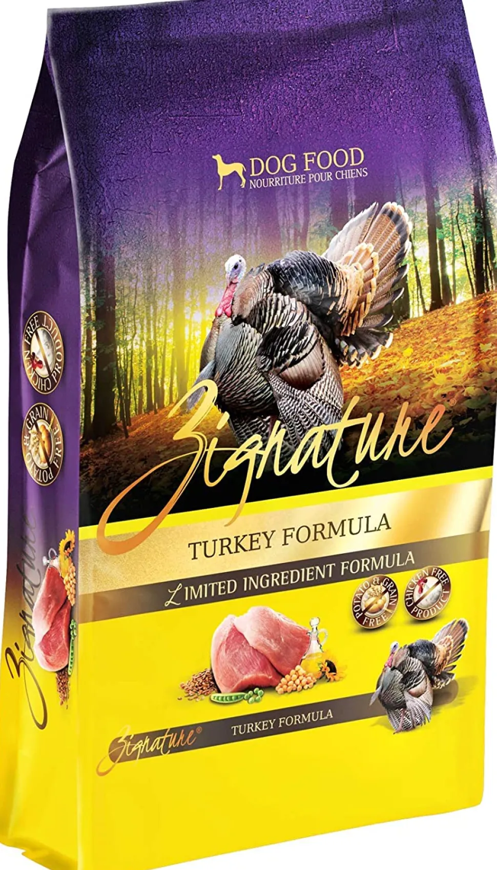 Pets Global Zignature Turkey Formula Dry Dog Food - 12.5 lb Bag