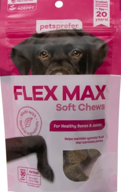 Pets Prefer Flex Max Soft Chews for Dogs Dog Joint Care - 30 Count