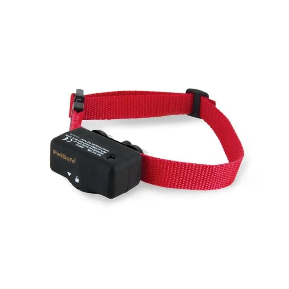 Petsafe Basic Bark Control Collar - Red - Under 8 Lbs