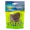 Petsafe Busy Buddy Natural Rawhide Rings Natural Dog Chews - Natural - Small - 16 Pack