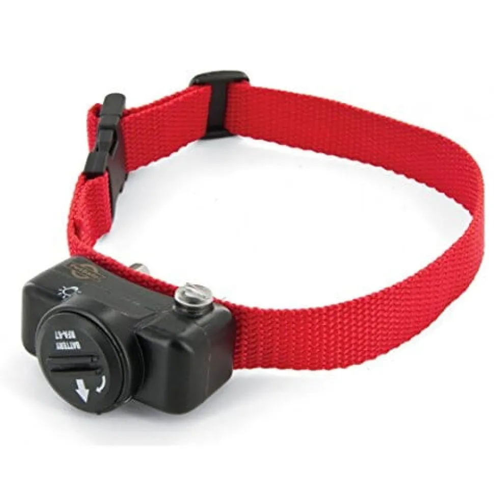 Petsafe Deluxe Ultralight Receiver Collar Dog Fencing & Zone Controls - Red - Under 8 Lbs