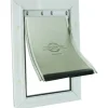 Petsafe Freedom Aluminum Pet Door - White - Medium