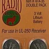 Petsafe Lithium Coin Cell Dog Batteries - 3 Volt - 2 Pack