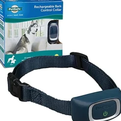 Petsafe Rechargeable Bark Control Collar - Blue - Under 8 Lbs
