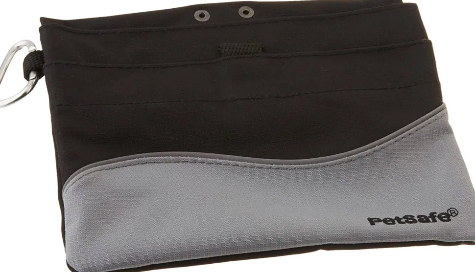Petsafe Treat Pouch Sport Dog Treat Jar - Black - 7 X 9 In