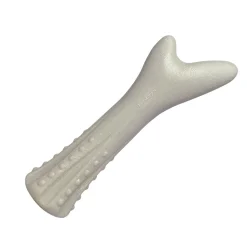 Petstages Deerhorn Natural Antler Coated Dental Textured Chew and Fetch Dog Toy - Large