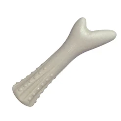 Petstages Deerhorn Natural Antler Coated Dental Textured Chew and Fetch Dog Toy - Small