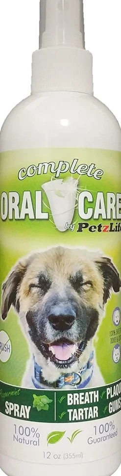 PETZLIFE Oral Care Spray Dental Care for Dogs and Cats - 12 oz