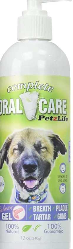 PETZLIFE Salmon Oil Gel pouch (must buy 12) Supplements for Dogs and Cats - 0.34 oz