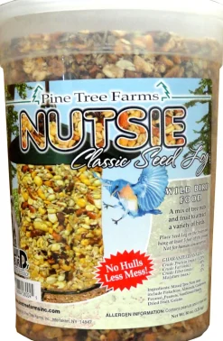 Pine Tree Farms Classic Seed Log Wild Bird Food - Nutsie - 80 Oz