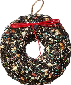 Pine Tree Farms Holiday Birdie Wreath Wild Bird Food - 2.25 Lbs
