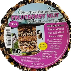 Pine Tree Farms Lepetit Classic Seed Log Wild Bird Food - Fruitberry Nut - 8 Oz - 2 Pack
