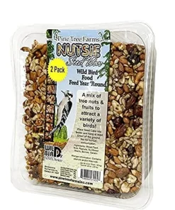 Pine Tree Farms Seed Bar Wild Bird Food - Nutsie - 16 Oz - 2 Pack