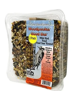 Pine Tree Farms Seed Bar Wild Bird Food - Woodpecker - 14 Oz - 2 Pack
