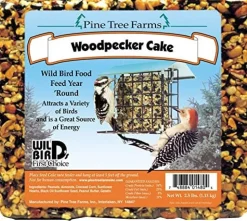 Pine Tree Farms Seed Cake Wild Bird Food - Woodpecker - 2.5 Lbs