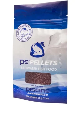 Piscine Energetics Pellets Saltwater Fish Food - 2 Oz