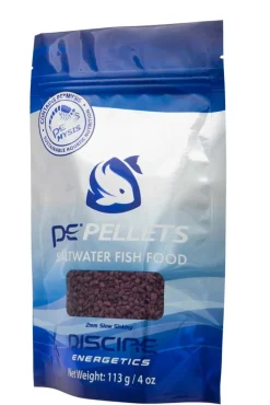 Piscine Energetics Pellets Saltwater Fish Food - 4 Oz