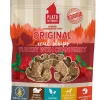 Plato Pet Treats Grain-Free Original Real Strips Turkey & Cranberry Soft and Chewy Dog Treats - 18 oz Bag