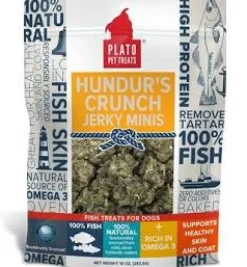 Plato Pet Treats Jerky Mini's Dog Jerky Treats - 10 oz Bag
